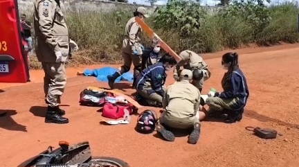 Sinop: Homem morre e mulher é socorrida em estado grave após acidente