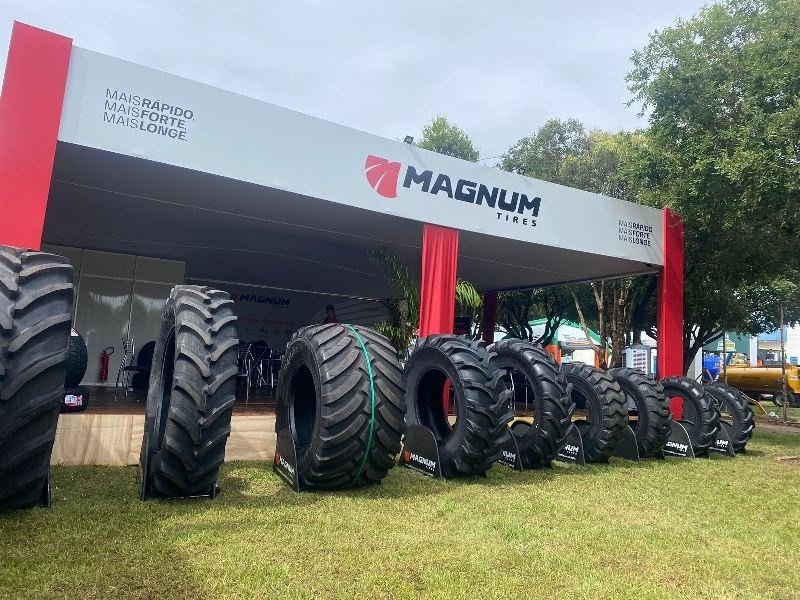 Magnum Tires apresenta linha Galaxy de pneus radiais agrícolas em Sinop