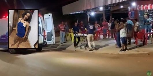 Jovem grávida morre após ser baleada em bar