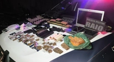 Armas de fogo, drogas e munições são apreendidas com homem em Sinop