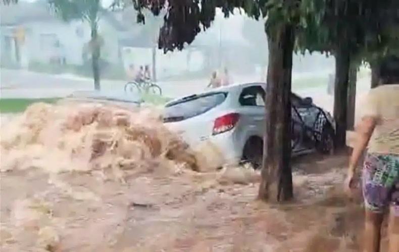 Sorriso e outras 38 cidades de Mato Grosso estão em risco de desastres por chuvas fortes!