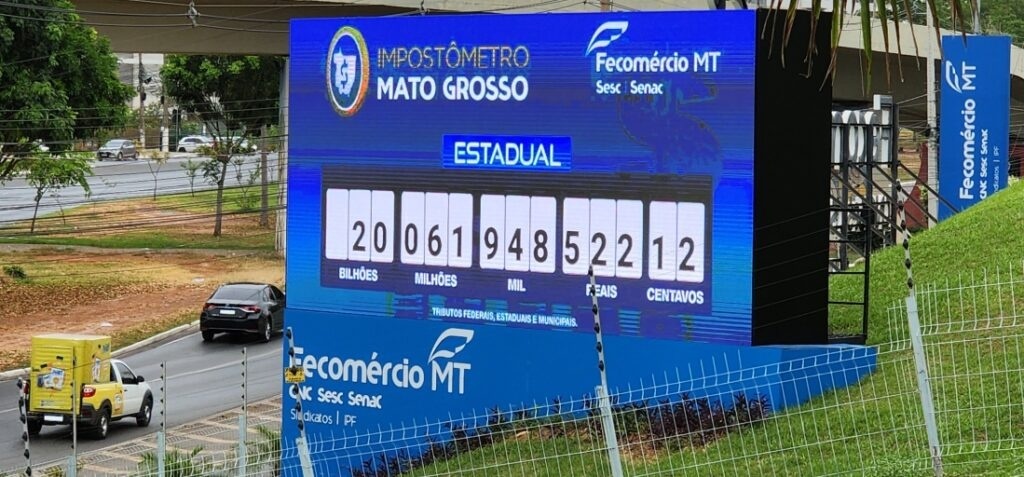 Mato-grossenses já pagaram R$ 20 bilhões em tributos; valor 19,25% maior sobre 2023