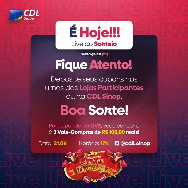 Ganhadores dos prêmios da campanha da CDL serão conhecidos hoje