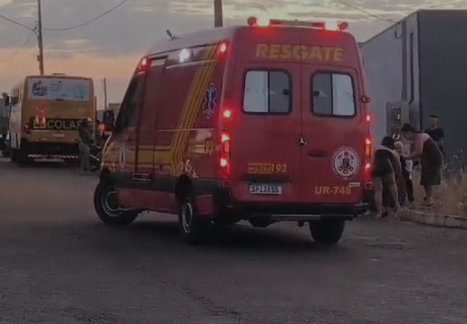 Criança morre atropelada por ônibus escolar em Sinop
