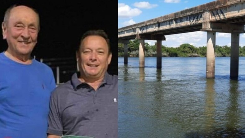 Empresário e pai morrem após caírem com veículo dentro do rio Teles Pires