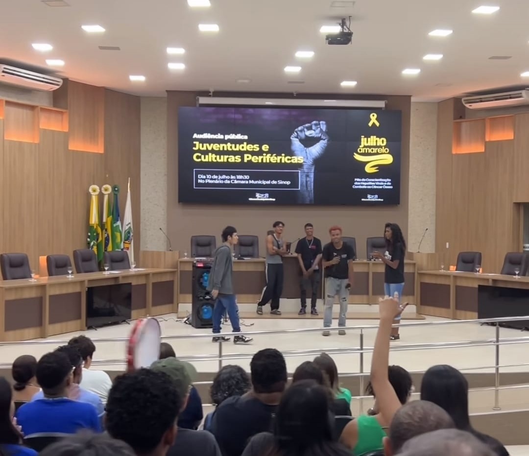 Câmara realiza audiência Pública sobre Juventudes e Culturas Periféricas