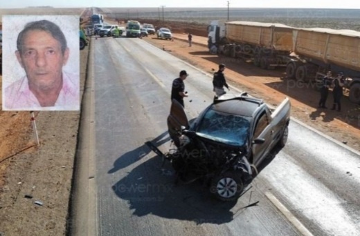 Acidente na BR-163 em Nova Mutum deixa um morto e pista interditada