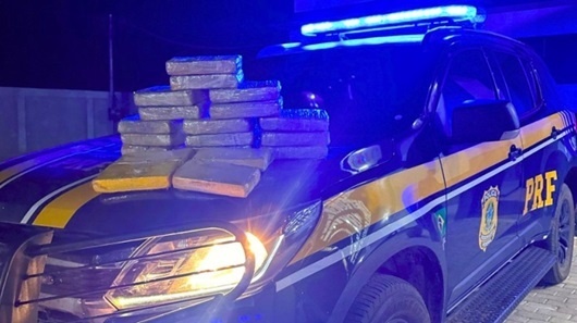 PRF apreende grande quantidade de drogas na BR-163