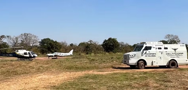 Avião carregado de ouro faz pouso forçado em Cuiabá