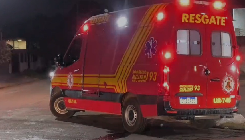 Colisão deixa motociclista ferido e moto sem roda em Sinop