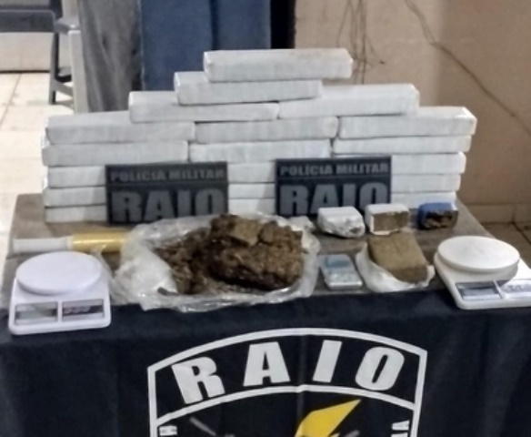 PM prende quatro suspeitos de tráfico de drogas em Sinop