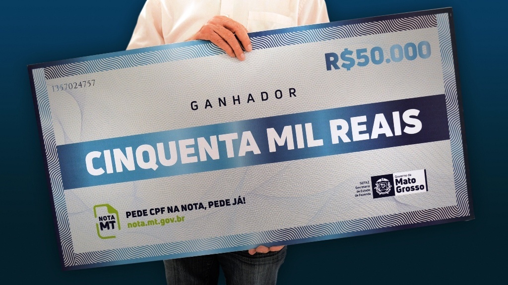 Sefaz realiza sorteio do Nota MT em Primavera do Leste nesta quinta-feira (08)