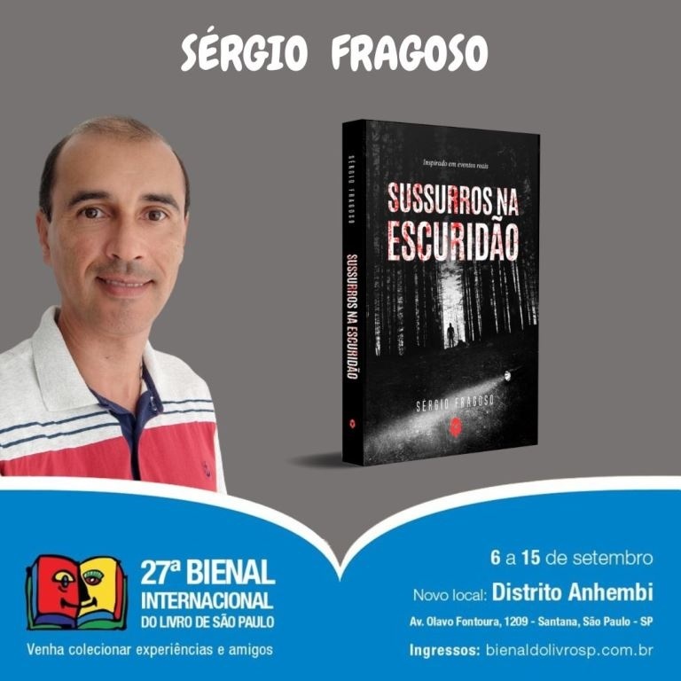 Autor de Sinop lançará livro na Bienal SP
