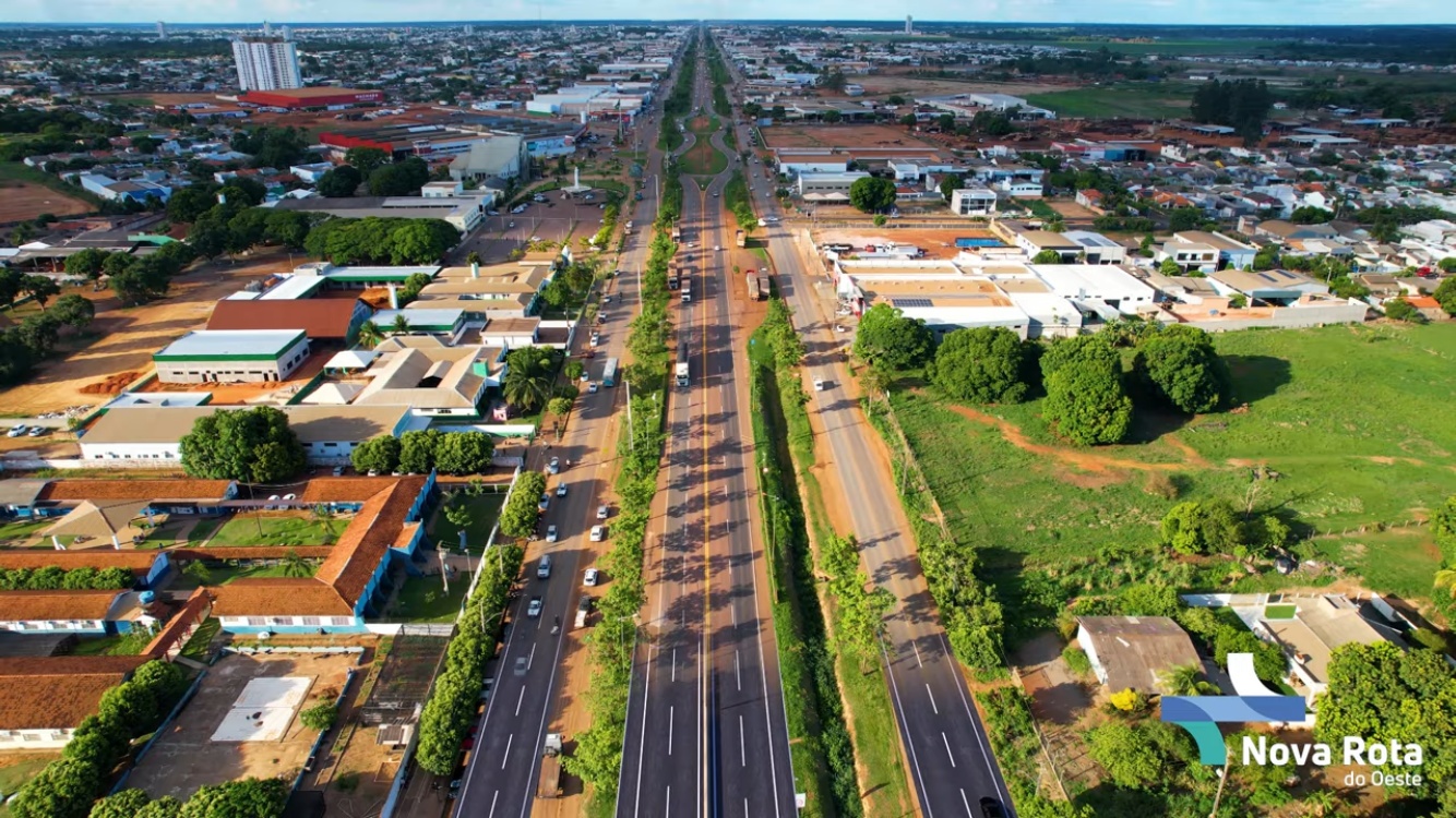 Vídeo mostra como serão os viadutos na BR-163 em Sinop