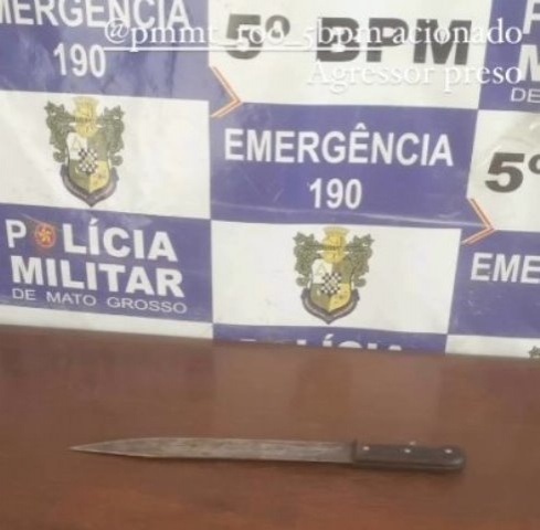 Cliente é rejeitado e tenta matar garota de programa com pauladas e facão em MT