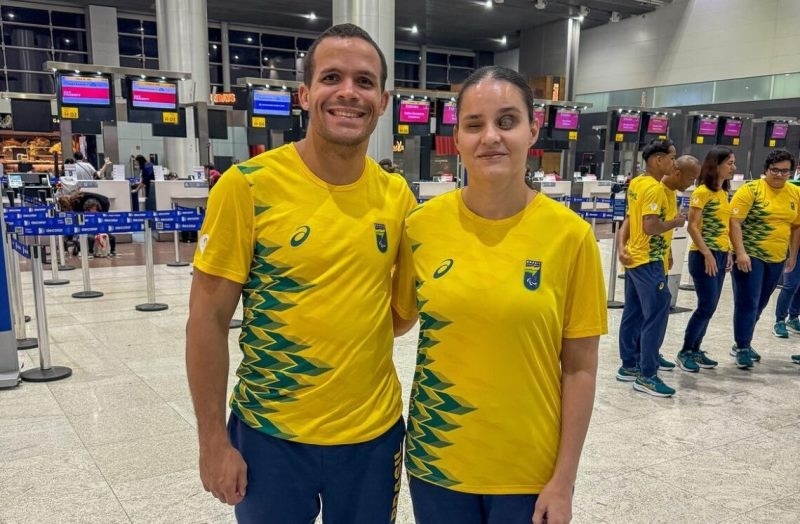 Atletas bolsistas do Governo de MT chegam a Paris para os Jogos Paralímpicos 2024