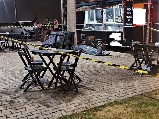 Homem é morto à tiros em frente à trailer de lanche em Sinop