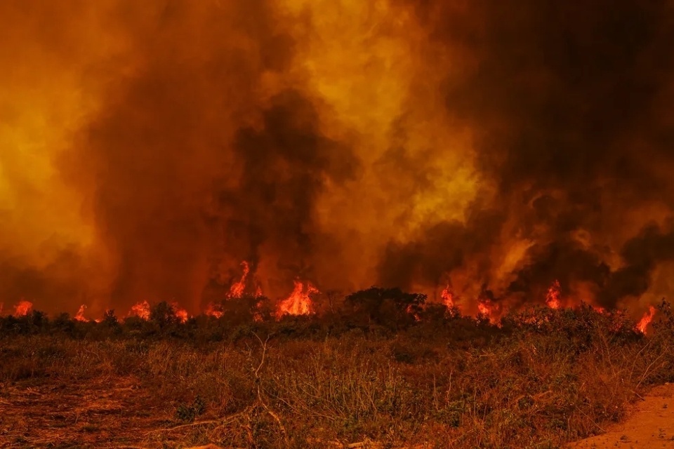 Governo de MT decreta situação de emergência no Estado por causa de incêndios florestais
