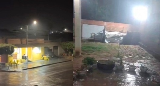 Chuva surpreende moradores em cidades de MT após mais de 100 dias de seca
