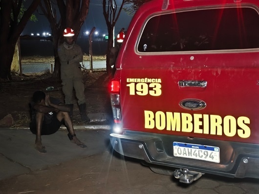 Homem é preso em flagrante ateando fogo em vegetação em Sinop