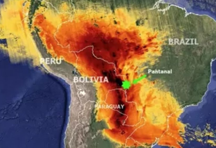 Gás sem cheiro e letal se espalha em nível altíssimo pelo Brasil