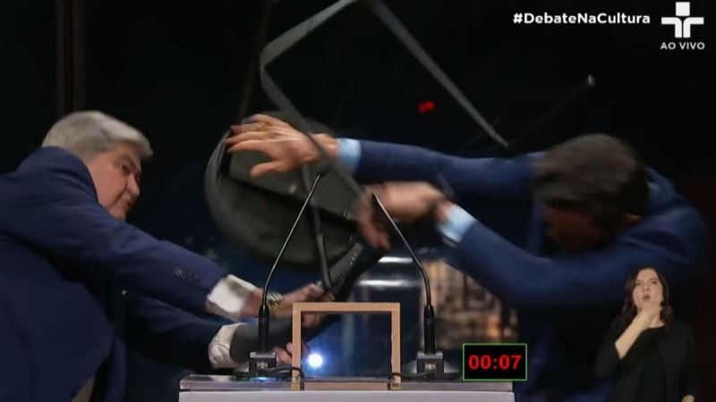 Marçal compara cadeirada em debate a facada de Bolsonaro e tiro em Trump