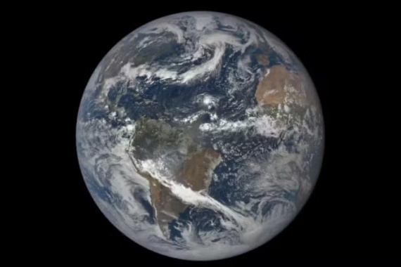 Fumaça sobre o Brasil é vista por satélite da Nasa a 1,5 milhão de quilômetros da Terra