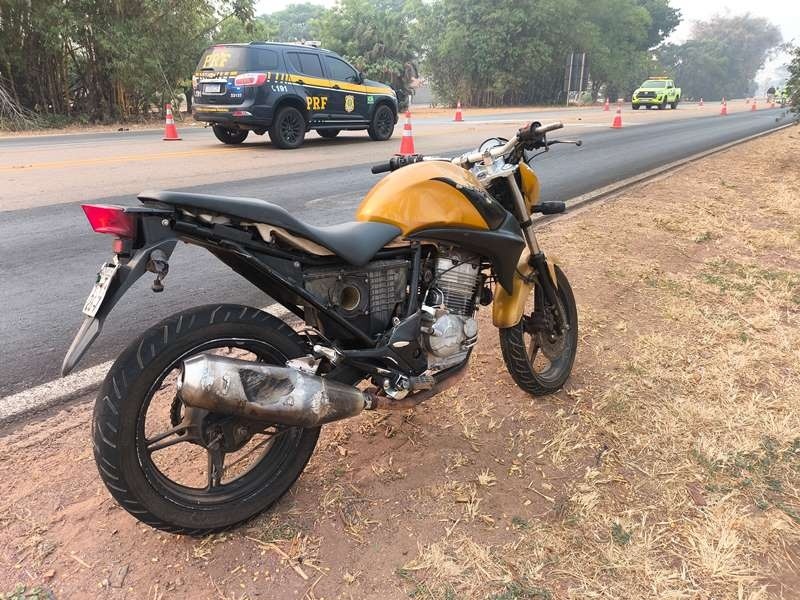 Jovem morre ao se desequilibrar e cair de moto em Sinop