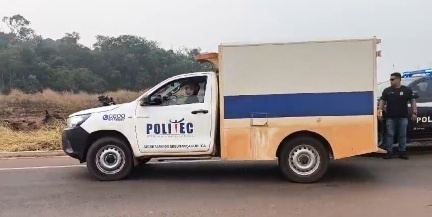 Corpo é encontrado na estrada da Penitenciária Ferrugem