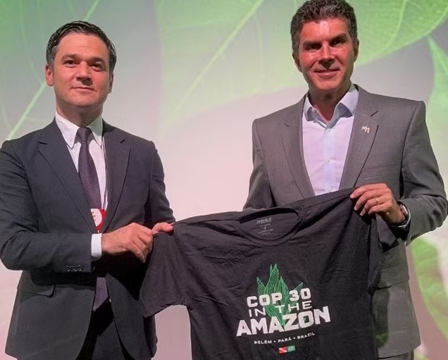 Em NY, Helder Barbalho anuncia venda bilionária de crédito de carbono no Pará