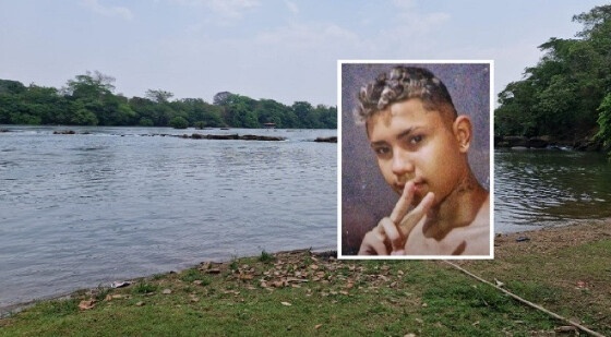 Adolescente de 17 anos morre afogado na 'Pedreira do Coophamil' no rio Cuiabá