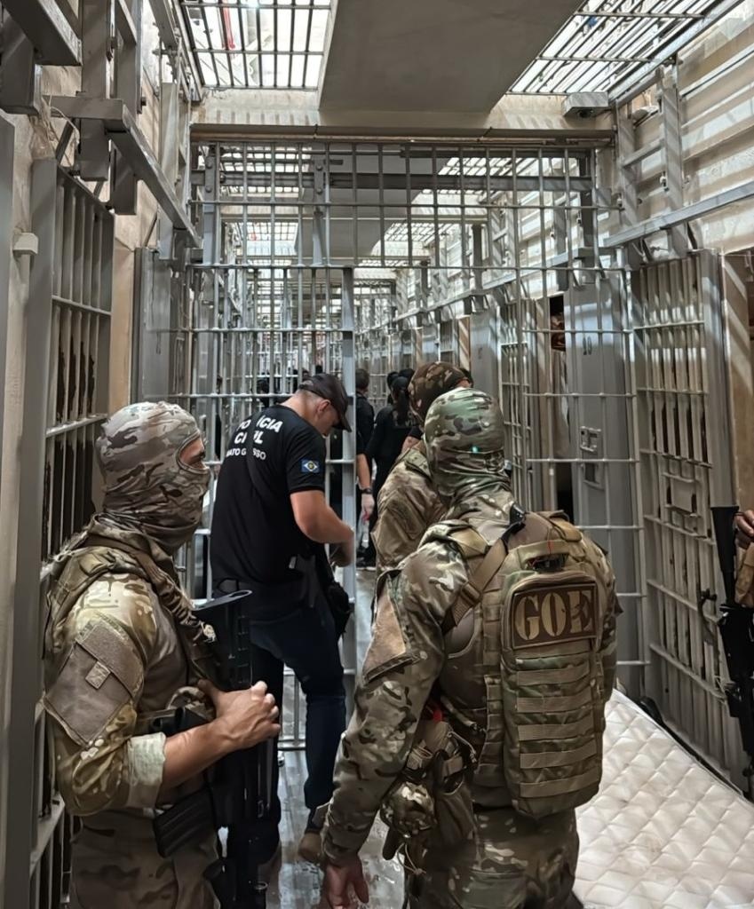 Forças de segurança de MT fazem operação na PCE