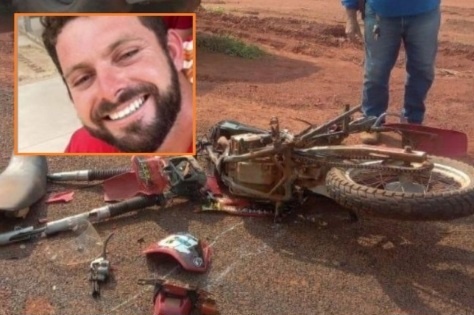Motociclista de 33 anos morre após acidente com motocicleta na MT-140