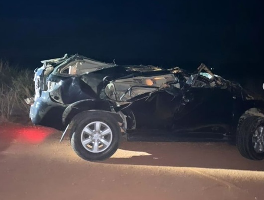 Empresário fica ferido em grave acidente na estrada Guarantã
