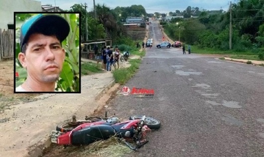 Motociclista morre após ser atingido por carretinha
