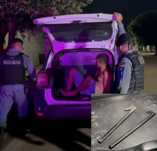 Sinop: Padrasto em posse de machado corre atrás de enteado após discussão