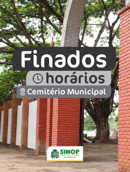 Programação de finados terá três missas e trânsito organizado para receber a população