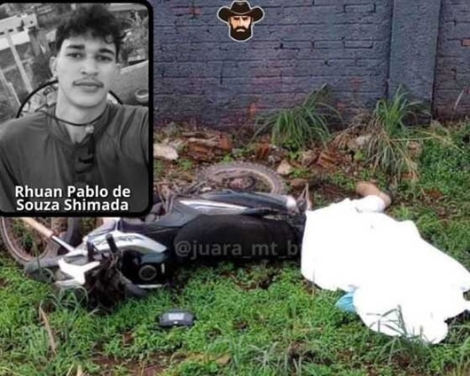 Rapaz morre na hora ao bater moto contra muro de casa noturna