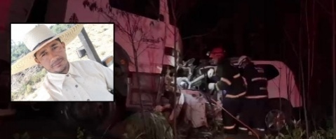 Motorista invade contramão, bate em caminhão e morre em trecho da MT-170