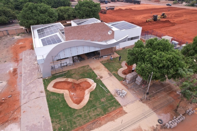 Obras na nova UBS Menino Jesus entram na fase final