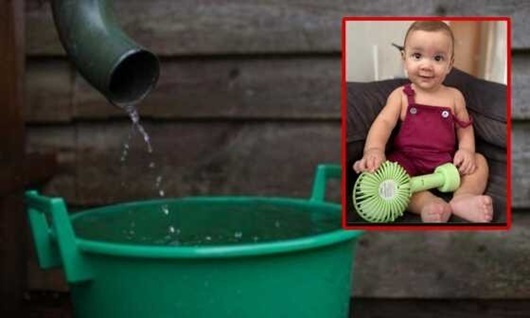 Bebê de 6 meses cai de cama e morre afogado em balde