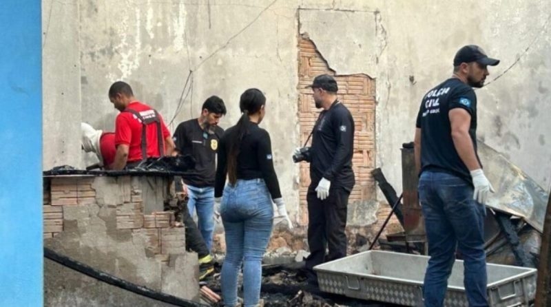Três homens morrem carbonizados após alojamento pegar fogo em Sorriso