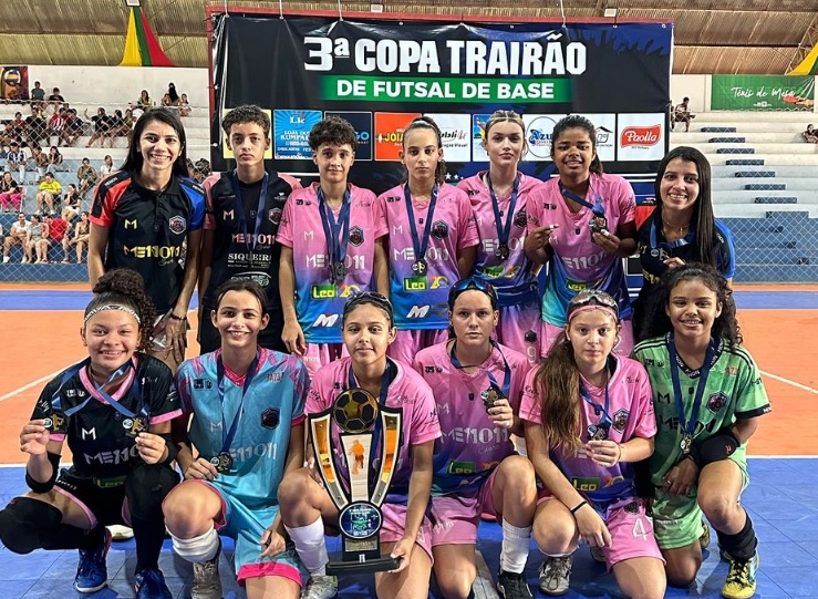 Projeto em Sinop transforma a vida de meninas por meio do futsal