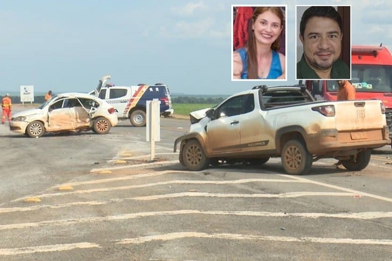 Funcionários de cooperativa bancária morrem em grave acidente em rodovia de MT