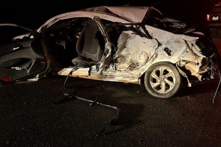 Colisão entre carro, caminhonete e van deixa um morto e quatro feridos em Sorriso