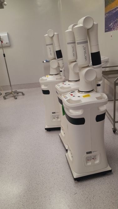 Hcan inicia implantação de sistema robótico para cirurgias