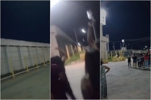 Princípio de motim tem 3 presos feridos e famílias protestam
