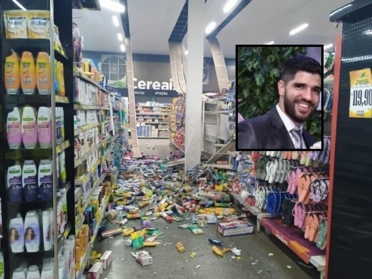 Réu que explodiu bomba em supermercado após exigir R$ 300 mil para evitar ataque vai a júri na segunda