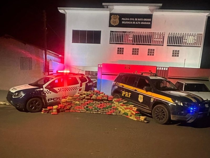 Caminhoneiro é preso em flagrante com carga de 200 quilos de supermaconha avaliada em R$ 8 milhões