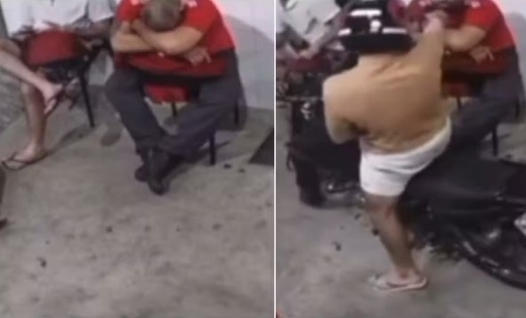 Arma de criminoso falha e vítima nem percebe que quase foi baleada enquanto dormia